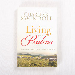 Living the Psalms: Encouragement for the Daily Grind, paperback by Charles R. Swindoll
