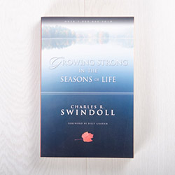Growing Strong in the Seasons of Life, paperback devotional by Charles R. Swindoll