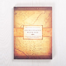 Going Places with God: A Devotional Journey Through the Lands of the Bible, paperback devotional by Wayne Stiles
