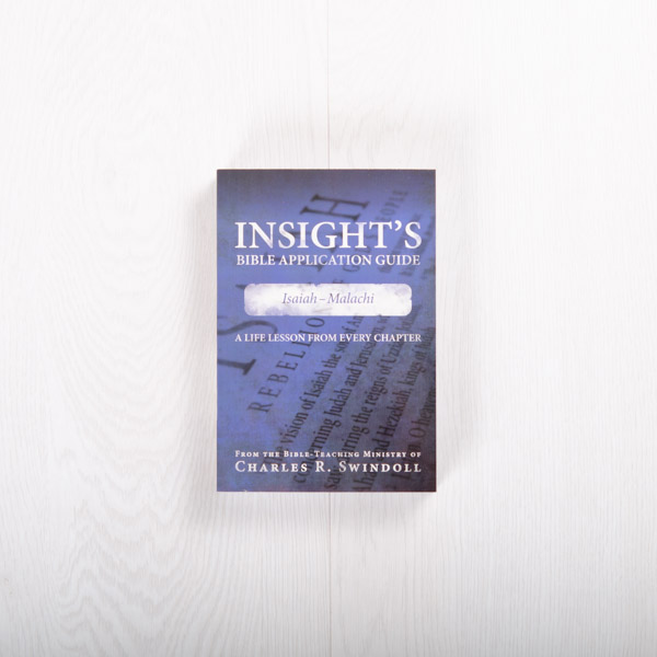 Insight's Bible Application Guide: Isaiah-Malachi—A Life Lesson from Every Chapter, paperback by Insight for Living