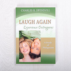 Laugh Again: Experience Outrageous Joy, A Study of Philippians, paperback by Charles R. Swindoll