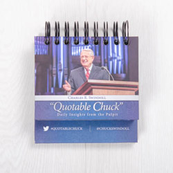 Quotable Chuck: Daily Insights from the Pulpit, flip calendar