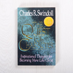 The Quest for Character: Inspirational Thoughts for Becoming More Like Christ, paperback devotional by Charles R. Swindoll
