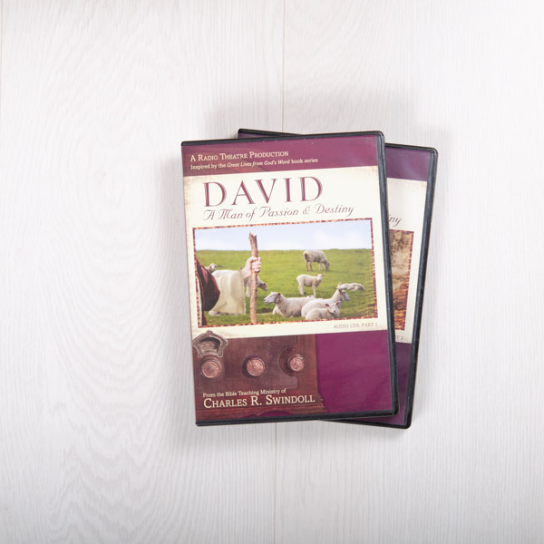 David: A Man of Passion and Destiny, Part 1 & 2 radio theatre set