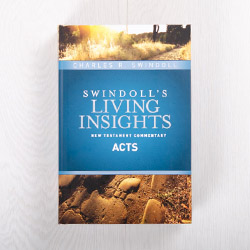 Swindoll's Living Insights New Testament Commentary: Acts, hardcover by Charles R. Swindoll