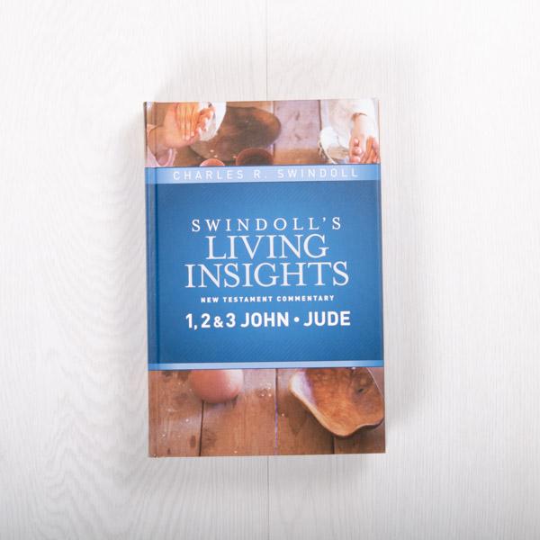 Swindoll's Living Insights New Testament Commentary: 1, 2 & 3 John, Jude, hardcover by Charles R. Swindoll
