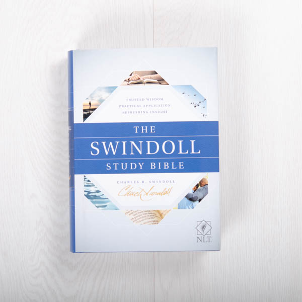 The Swindoll Study Bible NLT, hardcover