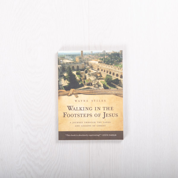 Walking in the Footsteps of Jesus: A Journey through the Lands and Lessons of Christ, paperback by Wayne Stiles